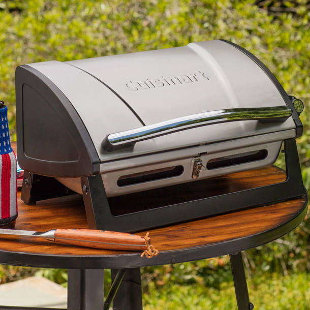 BBQ Croc Easy Portable Grill with Folding Legs & Reviews Wayfair